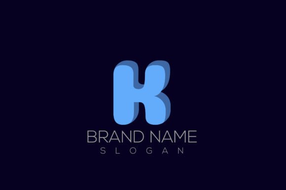 3D K Logo Vector Design: A Modern Branding Solution