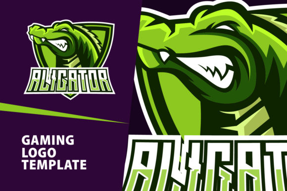 Aligator Mascot Gaming Logo Design: A Bold Choice for Brands