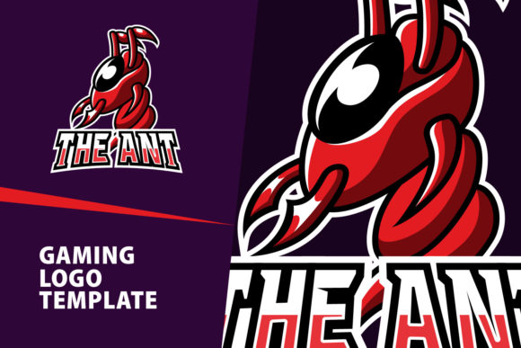Ant Mascot Gaming Logo: Build a Fearless Brand Identity