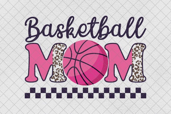 Distressed Basketball Mom PNG Sport Mama: A Design Asset with Game