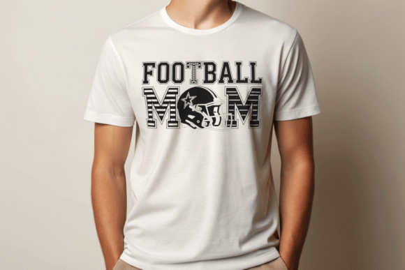 Football Mom PNG: Sideline Pride in a Digital File