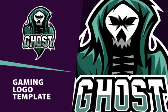 Ghost Mascot Gaming Logo: A Dynamic Font for Esport & Streamer Branding