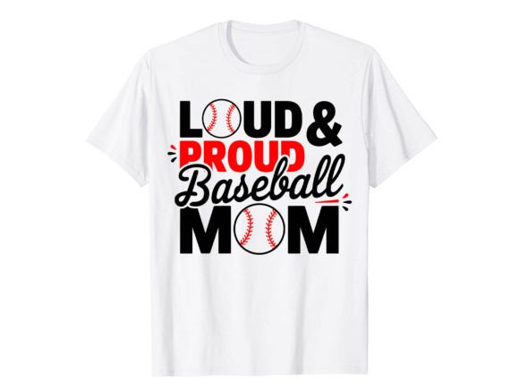 Loud & Proud and Baseball T-Shirt Design: A Creative Asset Deep Dive