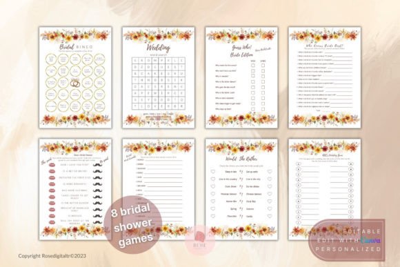 Plan the Perfect Autumn Bridal Shower with These Games