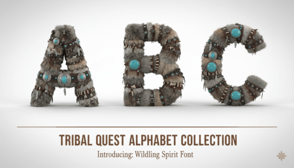 Tribal Quest Alphabet Collection: Unleash Your Wildling Spirit